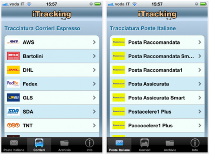 iTracking: disponibile in App Store la versione 4.3