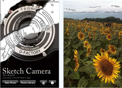 SketchCamera: le tue foto diventano “disegni”