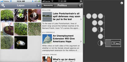 iPhoneitalia Quick Review: NewsWorthy, Camera Lapse, TimeLight 4