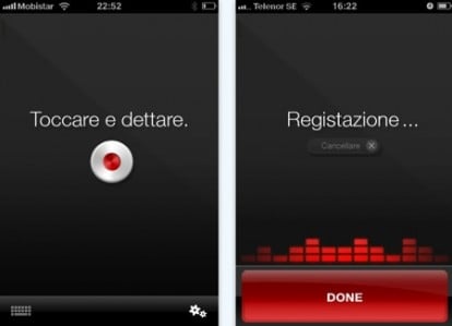 Dragon Dictation e Dragon Search: le applicazioni di riconoscimento vocale arrivano in Italia e sono gratuite per pochi giorni!