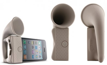 Bone Horn Stand: amplifica la musica del tuo iPhone senza alimentazione!