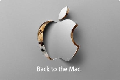 Evento Apple il 20 ottobre: Back to the Mac!