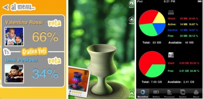 iPhoneItalia Quick Review: Il Sondaggione, Let’s create! Pottery, SystemInfo – Monitoring your device info