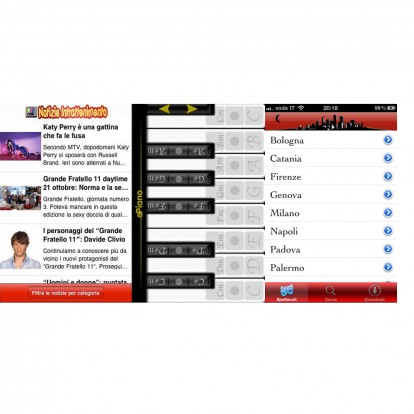 iPhoneItalia Quick Review: Notizie Intrattenimento, ePiano, TeatroInTown