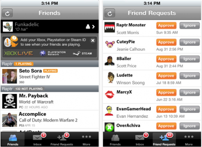 Raptr: il social network dei videogiocatori arriva su AppStore