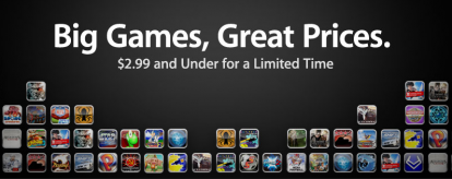 Una nuova sezione in AppStore conterrà tutti i giochi scontati per un periodo limitato di tempo