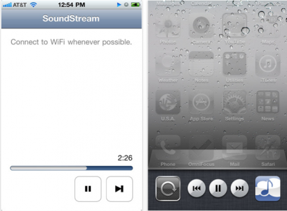 Riprodurre gli Mp3 presenti su MobileMe direttamente su iPhone con SoundStream