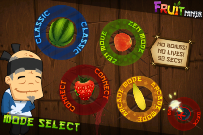 Fruit Ninja si aggiorna alla versione 1.5 con la banana mode