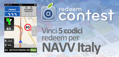 CONTEST: vinci 5 codici redeem per NAVV Italy [Vincitori]