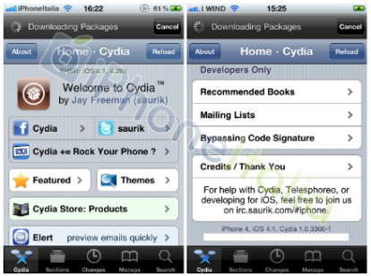 GUIDA: installare la nuova versione di Cydia su iOS 4.1 (e precedenti) con semplicità