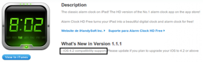 Alcune applicazioni compatibili con iOS 4.2 iniziano ad apparire in App Store: il rilascio del nuovo firmware è imminente?