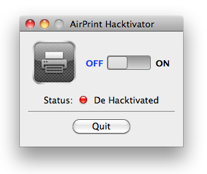 AirPrint Hacktivator: un nuovo tool per abilitare AirPrint sulle stampanti condivise [MAC]