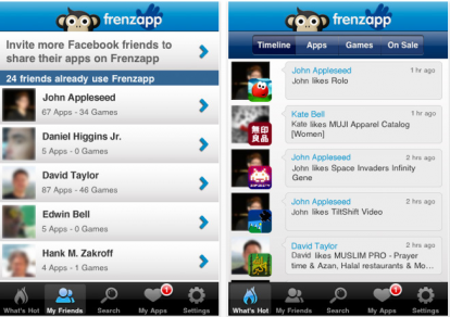 Frenzapp, e l’App Store diventa “social”