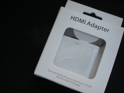 HDMI Adaptor – collega iPhone 4, iPodTouch 4G e iPad alla TV tramite cavo HDMI