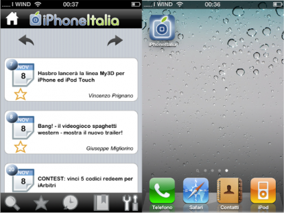 iPhoneItalia 1.2.2: disponibile il nuovo update per la nostra applicazione ufficiale!