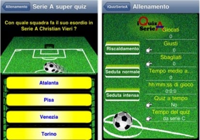 iQuizSerieA: il quiz sul calcio in offerta lancio gratuita