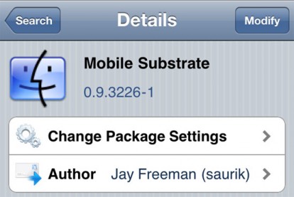 Il Mobile Substrate aggiornato e finalmente compatibile con iOS 4.2.1 [AGGIORNATO]