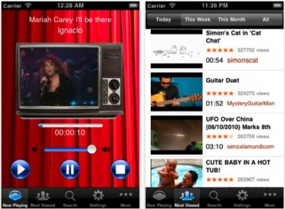 Streaming video Youtube da iPhone a TV con OmniTube
