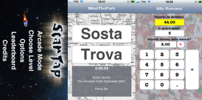iPhoneItalia Quick Review: Alla Romana, Star Tap e MindThePark