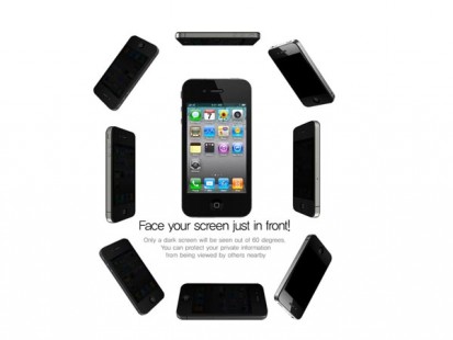 USBfever Privacy Screen Protector per iPhone/iPod Touch 4