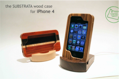 Nuovi accessori in legno da Substrata per iPhone 4