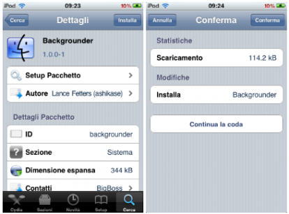 Backgrounder si aggiorna e diventa compatibile con iOS 4.2.1 [Cydia]