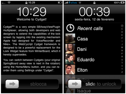 Saurik rilascia una nuova versione non ufficiale di Cydget compatibile con iOS 4
