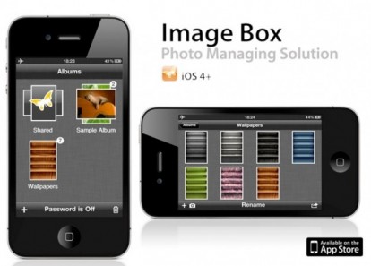 Image Box, l’applicazione che consente di gestire le foto in cartelle
