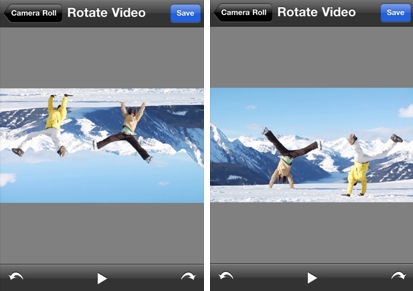 Rotate Video HD: ruotare facilmente i video con l’iPhone