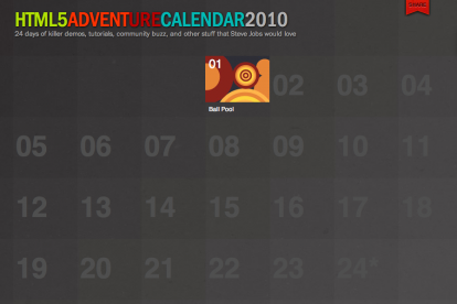 HTML5Advent: un calendario con contenuti in HTML5