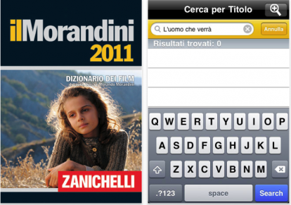 Il Morandini 2011 è disponibile su App Store