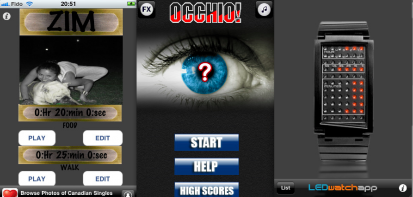 iPhoneItalia Quick Review: Dog Reminder, Occhio!, LEDwatchapp