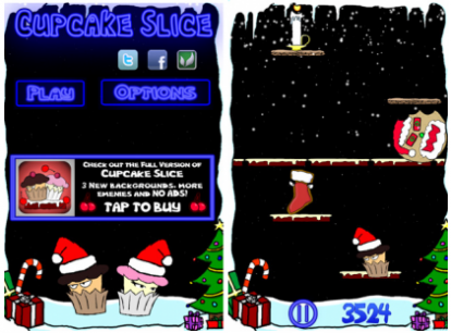 CupCake Slice Christmas: aiuta i dolcetti protagonisti di questo singolare giochino natalizio