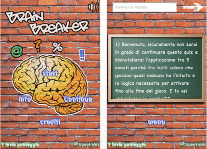 Brain Breaker, un nuovo quiz made in Italy