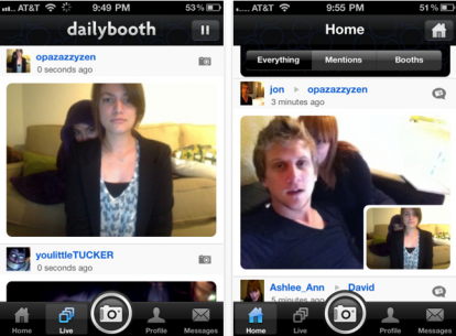 DailyBooth, il social network arriva su iPhone