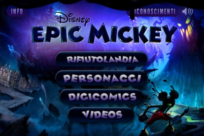 Disney Epic Mickey, nuovi fumetti su iPhone