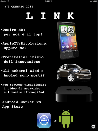Link: la rivista digitale per iPhone ed iPad mostrata in anteprima da iPhoneItalia