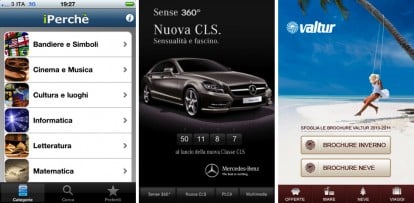 iPhoneItalia Quick Review: iperchè, Mercedes-Benz CLS Sense 360° e Valtur – Emozioni da sfogliare