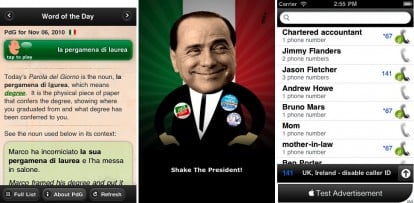 iPhoneItalia Quick Review: Parola del Giorno, Shake The President e Prefix