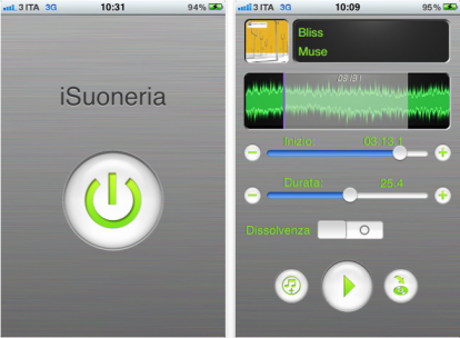iSuoneria, nuova app italiana per la creazione di suonerie su iPhone