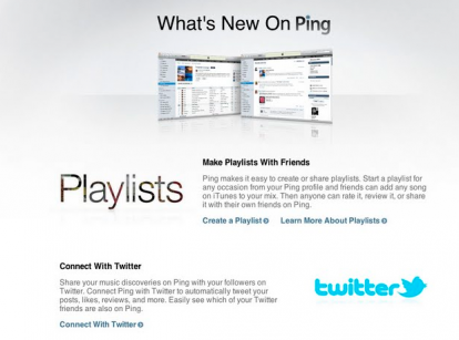 Novità per Ping: URL abbreviati e Social Playlist