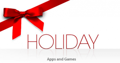 Nuova sezione su AppStore: “Holiday Apps & Games”