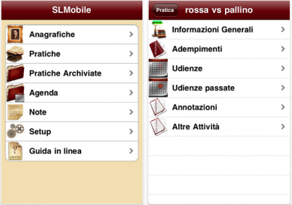 SLMobile, lo Studio Legale Mobile su iPhone