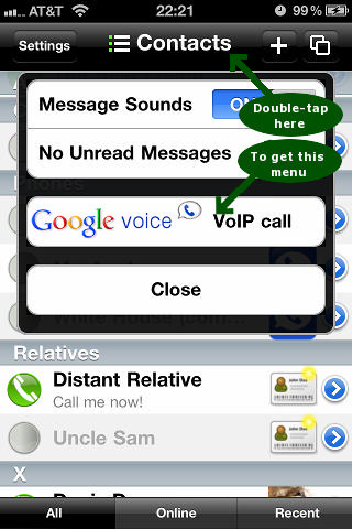 Talkatone: Chiamate in WiFi e 3G tra utenti Google Talk