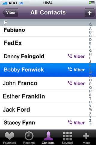 Viber: una nuova applicazione per le chiamate gratuite in VoIp