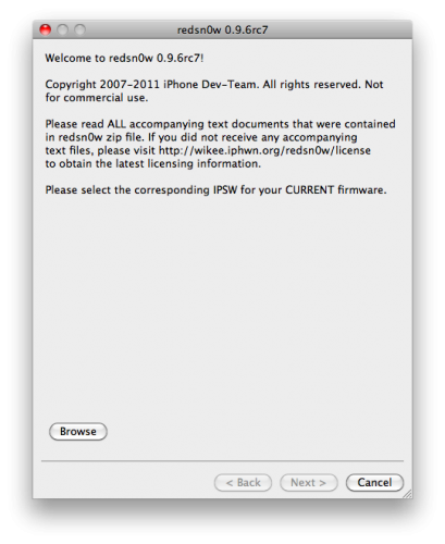 Il Dev Team rilascia una nuova versione di Redsn0w che facilita il riavvio dei dispositivi “tethered”