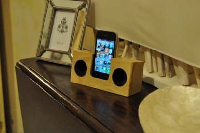 Amplificatore acustico per iPhone realizzato in Italia