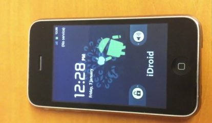 Android 2.3 GingerBread installato con successo su un iPhone 3G