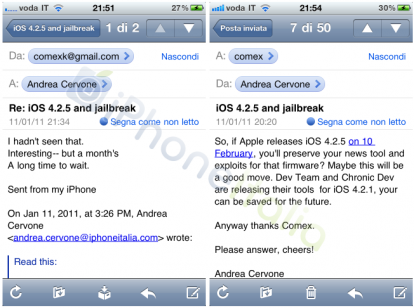 Comex non attenderà il rilascio di iOS 4.3/4.2.5: il jailbreak untethered del firmware 4.2.1 arriverà presto! [ESCLUSIVA]