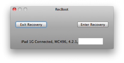RecBoot 2.1 disponibile al download [Mac]